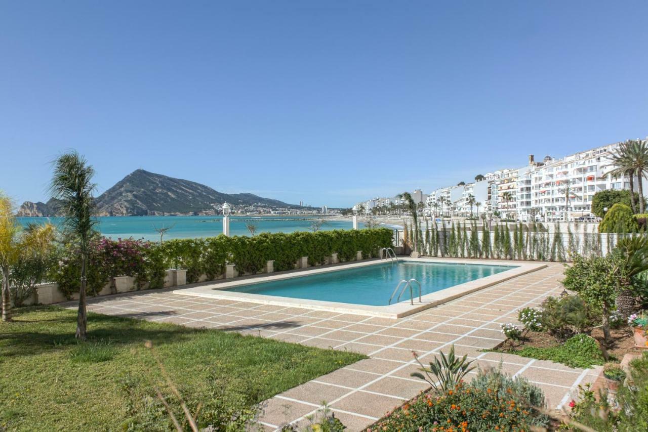 Atico-Loft Frente Al Mar Con Piscina Y Parking Daire Altea Dış mekan fotoğraf